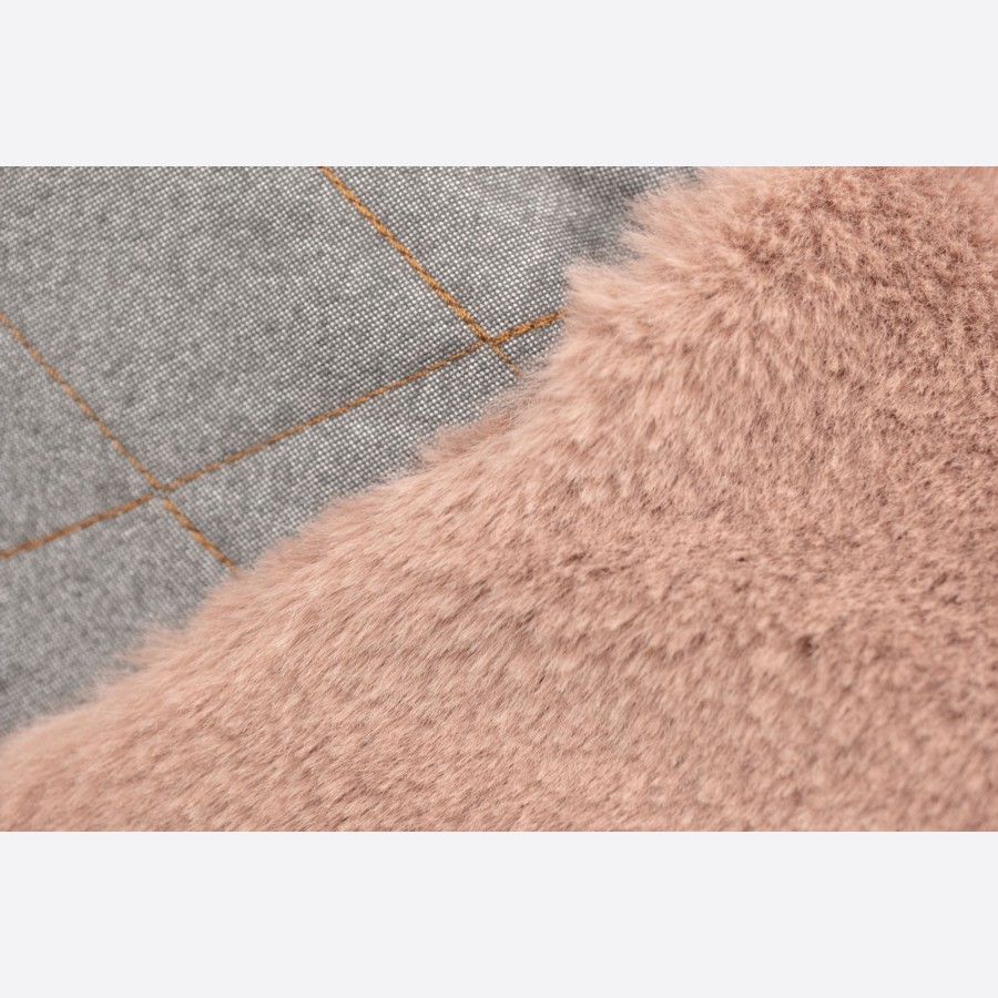 Ocieplenie królik exclusive - brudny róż