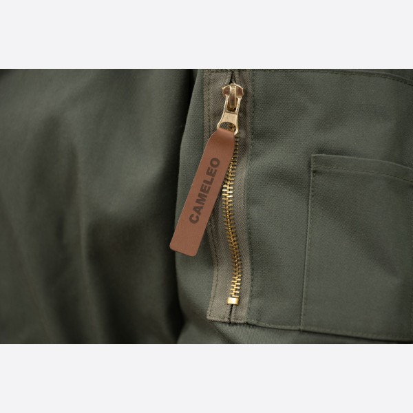 Parka - Militarna zieleń