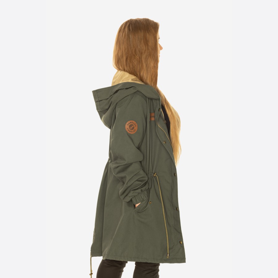 Parka - Militarna zieleń