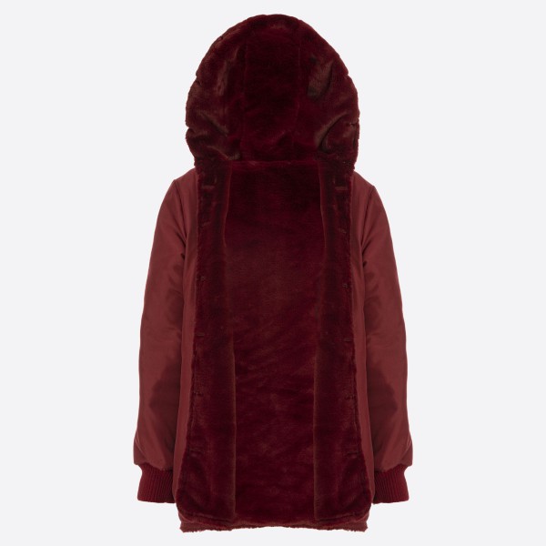 Ocieplenie miś - bordo