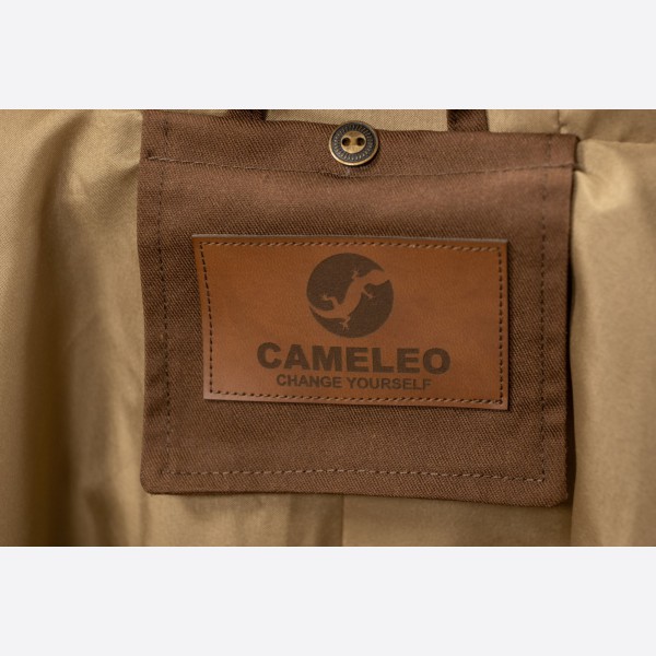 Parka wiosenna -  Brąz