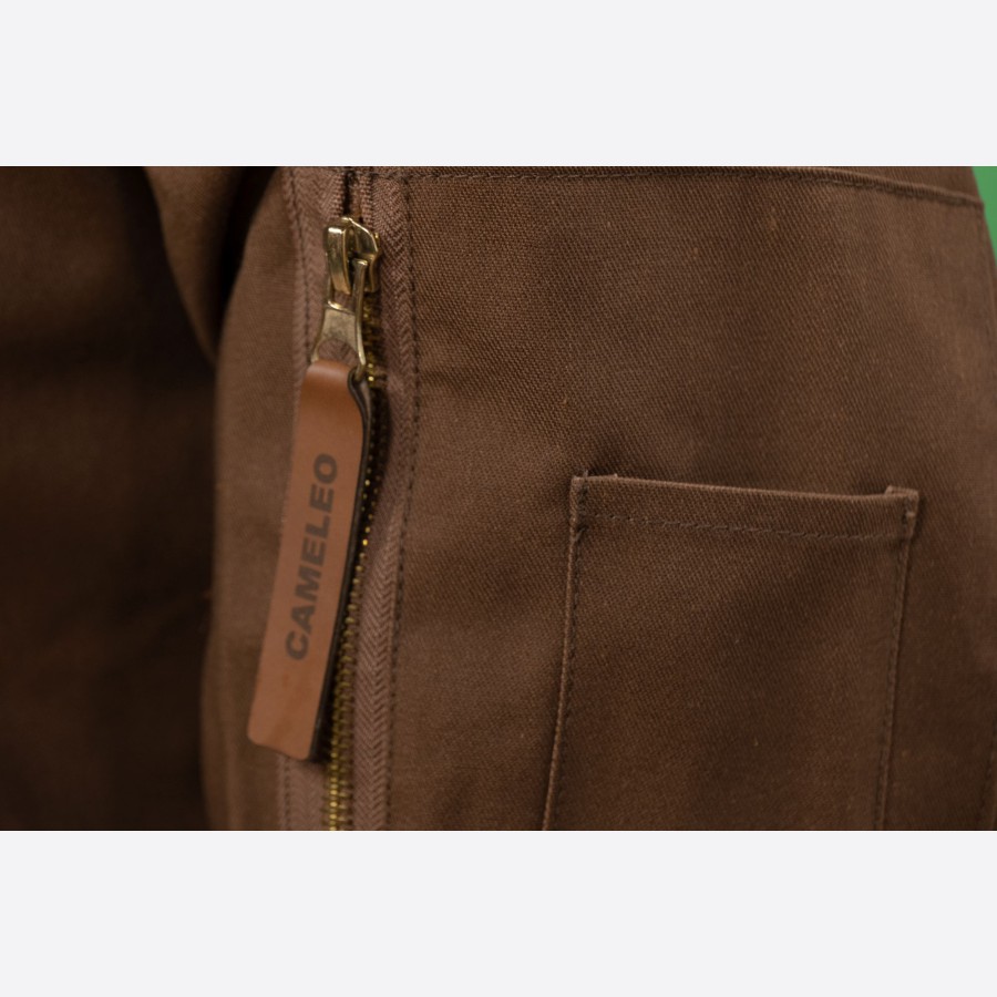 Parka wiosenna -  Brąz