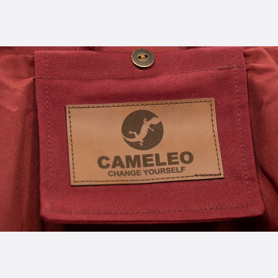 Parka wiosenna - Bordo