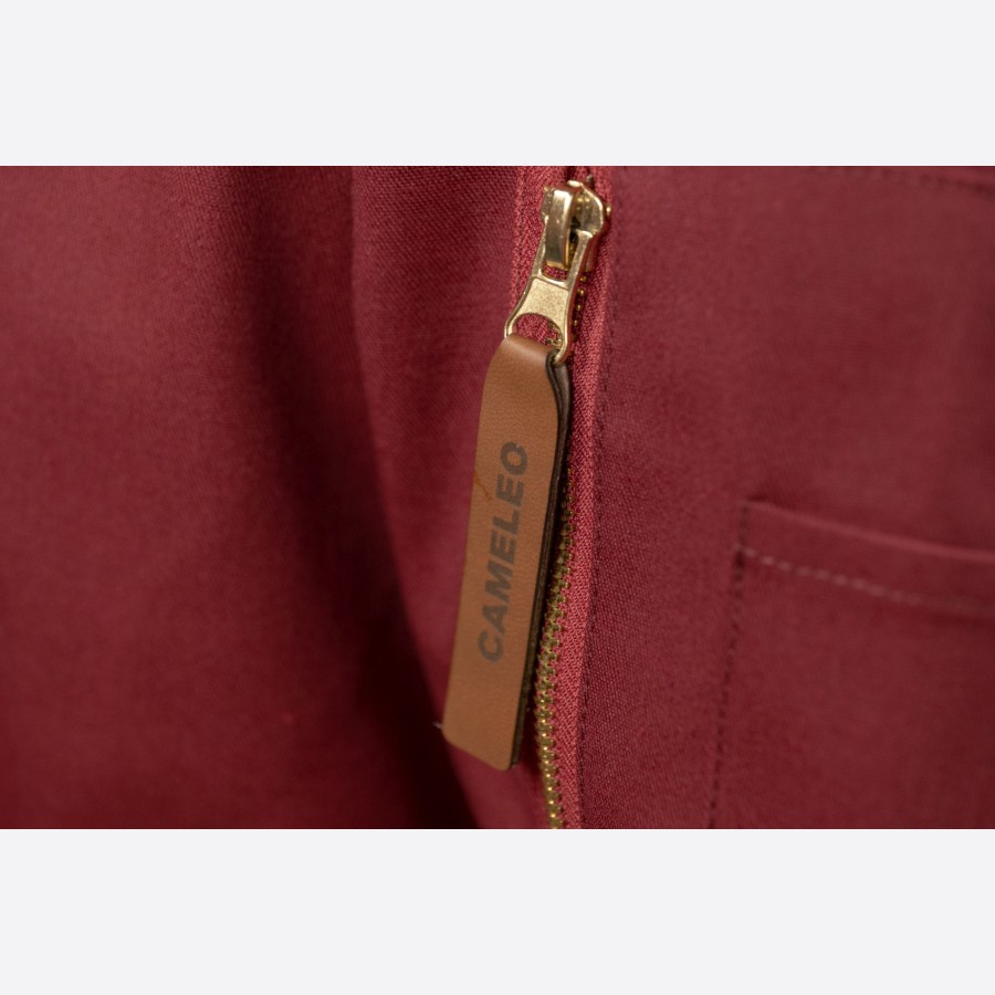 Parka wiosenna - Bordo